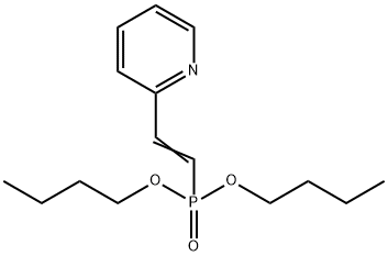 [2-(2-Pyridyl)ethenyl]phosphonic acid dibutyl ester 结构式