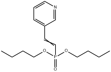 [2-(3-Pyridyl)ethenyl]phosphonic acid dibutyl ester 结构式