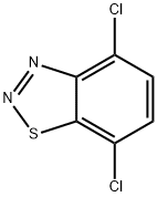 4,7-dichloro-1,2,3-benzothiadiazole Struktur