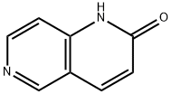 1,6-ナフチリジン-2(1H)-オン 化学構造式