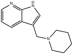 3-(Piperidinomethyl)-1H-pyrrolo[2,3-b]pyridine|