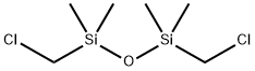 1,3-Bis(chloromethyl)-1,1,3,3-tetramethyldisiloxane Struktur