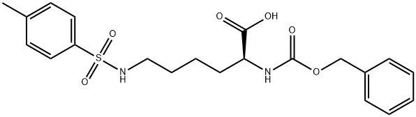 N-Α-Z-N-Ε-TOSYL-L-LYSINE DICYCLOHEXYLAMINE SALT, 2362-45-0, 结构式