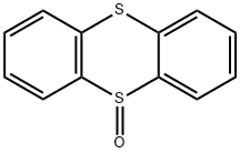 チアントレン5-オキシド 化学構造式