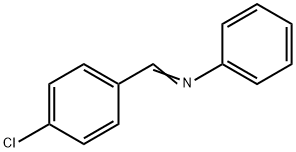 1-(4-chlorophenyl)-N-phenyl-methanimine 化学構造式