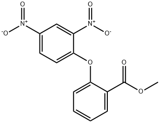 methyl 2-(2,4-dinitrophenoxy)benzoate,2363-41-9,结构式