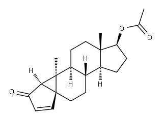 1,5-Cycloandrost-3-en-2-one, 17-(acetyloxy)-, (1alpha,5beta,10alpha,17 beta)-|