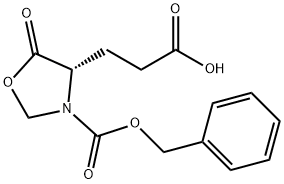 (S)-(+)-3-(苄氧羰基)-5-氧代-4-唑烷丙酸, 23632-67-9, 结构式