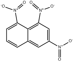 1,3,8-トリニトロナフタレン 化学構造式