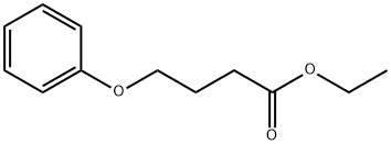 4-フェノキシ酪酸エチル 化学構造式