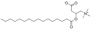 棕榈酰肉碱,2364-67-2,结构式