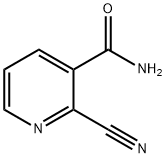 2-CYANOPYRIDINE-3-CARBOXAMIDE 结构式