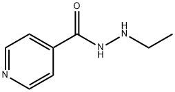 Isonicotinic acid 2-ethyl hydrazide 结构式