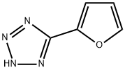 5-(2-FURANYL)-1H-TETRAZOLE 结构式