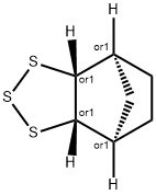4,7-Methanobenzotrithiole,hexahydro-,(3aR,4S,7R,7aS)-rel-(9CI) Struktur