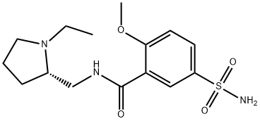 左旋舒必利,23672-07-3,结构式