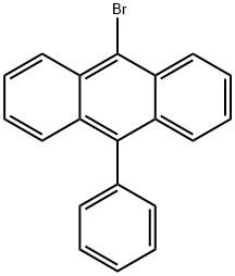 9-Bromo-10-phenylanthracene Struktur
