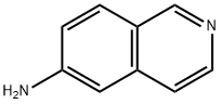 イソキノリン-6-アミン 化学構造式