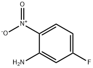 2-ニトロ-5-フルオロアニリン 化学構造式