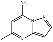 5-甲基吡唑并[1,5-A]嘧啶-7-胺, 2369-88-2, 结构式