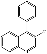 4-Phenylquinazoline 3-oxide 结构式