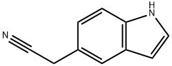 5-吲哚乙腈, 23690-49-5, 结构式