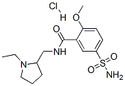 5-(aminosulphonyl)-N-[(1-ethyl-2-pyrrolidinyl)methyl]-2-methoxybenzamide monohydrochloride|