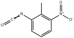 2-メチル-3-ニトロフェニルイソシアナート 化学構造式