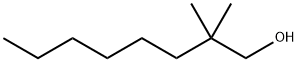 2,2-二甲基辛醇, 2370-14-1, 结构式