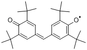 2,6-二叔丁基-(3,5-二叔丁基-4-氧代-2,5-环己二烯)-对甲苯氧 自由基,2370-18-5,结构式