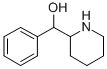 α-フェニル-2-ピペリジンメタノール 化学構造式