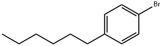 1-ブロモ-4-ヘキシルベンゼン 化学構造式