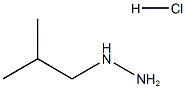 2-METHYLPROPYLHYDRAZINEHYDROCHLORIDE
 Structure