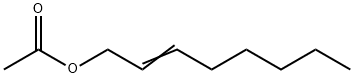 (E)-2-辛烯-1-乙酸酯, 2371-13-3, 结构式