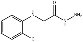 (2-CHLORO-PHENYLAMINO)-ACETIC ACID HYDRAZIDE Struktur