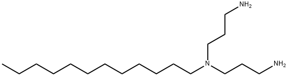 N-(3-aminopropyl)-N-dodecylpropane-1,3-diamine Structure