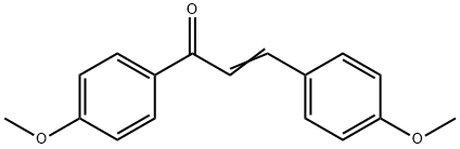 4,4'-DIMETHOXYCHALCONE Struktur