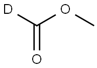 (1-2H)ぎ酸メチル 化学構造式