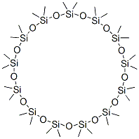 HEXACOSAMETHYLCYCLOTRIDECASILOXANE 化学構造式
