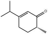 (R)-3-(isopropyl)-6-methylcyclohex-2-en-1-one  Struktur