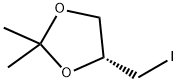 (R)-4-(ヨードメチル)-2,2-ジメチル-1,3-ジオキソラン 化学構造式