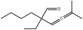 2-BUTYL-2-ETHYL-5-METHYL-3,4-HEXADIENAL Structure