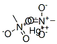 硝酸メチル水銀(II) 化学構造式