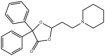 哌泊索仑, 23744-24-3, 结构式