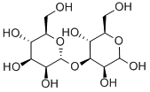 3-O-α-D-マンノピラノシル-D-マンノピラノース 化学構造式