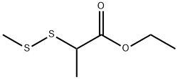 2-(甲基二硫基)丙酸乙酯,23747-43-5,结构式