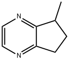 5-甲基-6,7-二氢-5H-环戊并吡嗪, 23747-48-0, 结构式