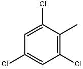 2,4,6-トリクロロトルエン 化学構造式