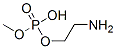 methyl phosphoethanolamine Struktur