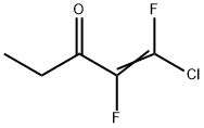 1-Penten-3-one,  1-chloro-1,2-difluoro- Struktur